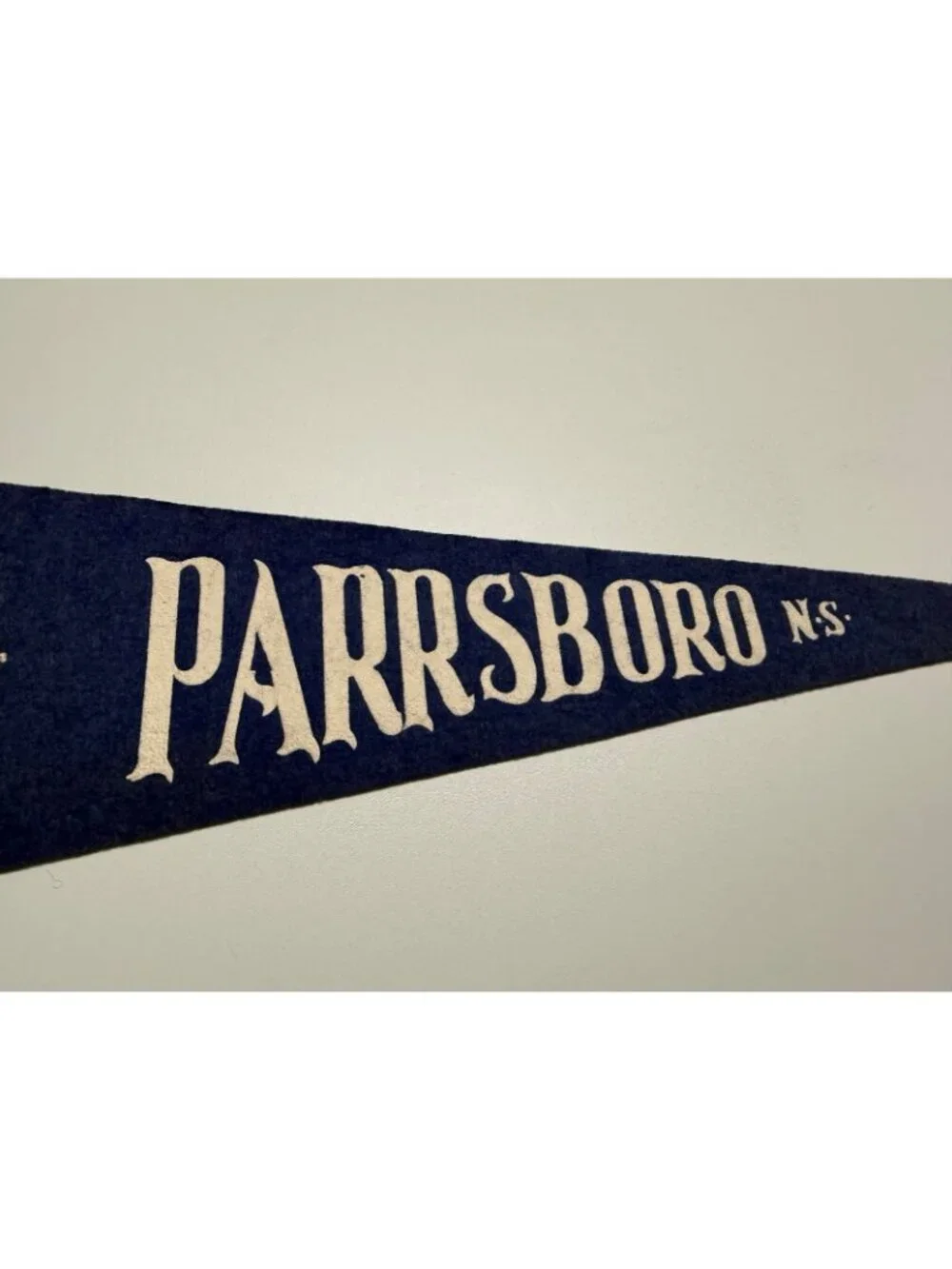 Vintage Parrsboro, N.S. Canada pennant